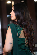 Vyana Pre-draped Saree Set