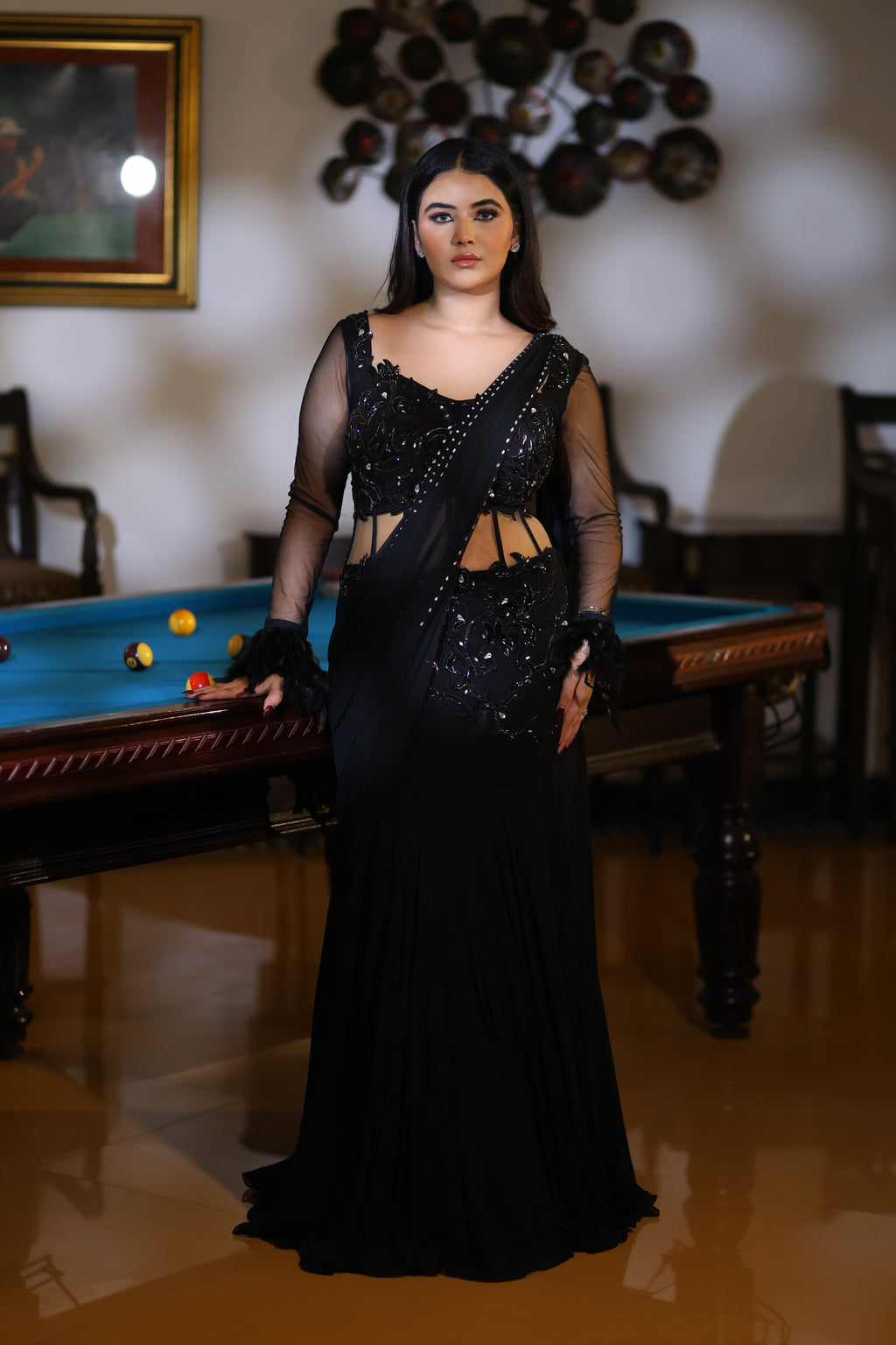 Kiara One-piece Saree Gown