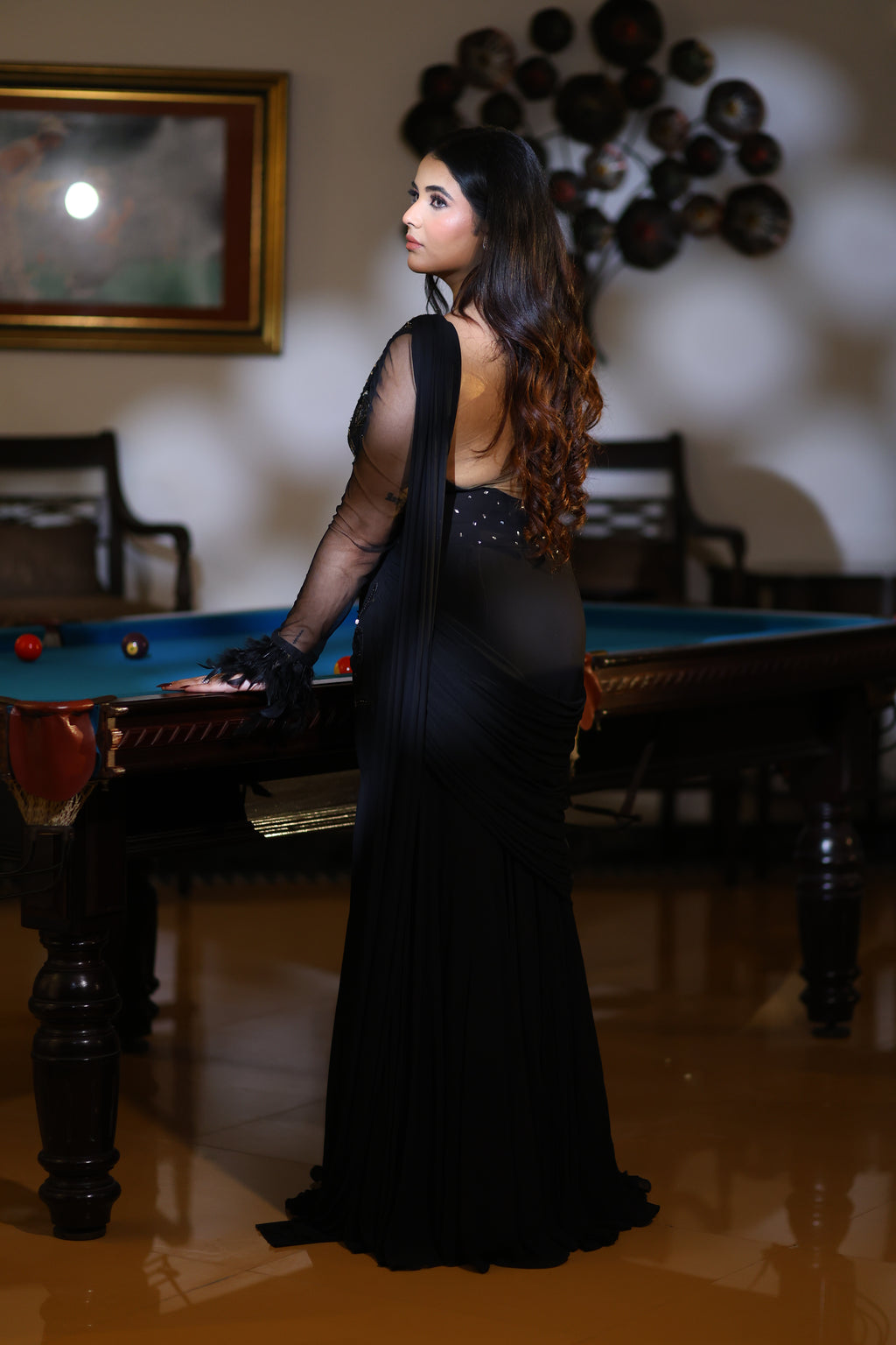 Kiara One-piece Saree Gown