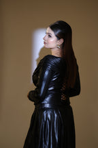 Sable Storm Top Skirt Set