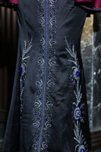 Gulnaar Peplum Top Skirt Set