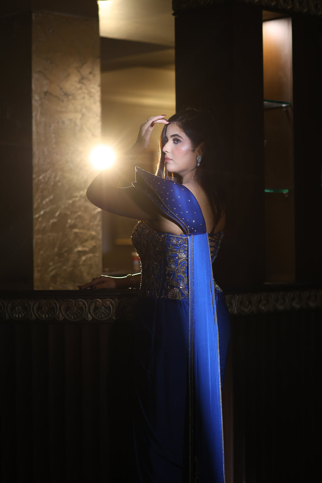 Neelima Pre-draped Saree Gown