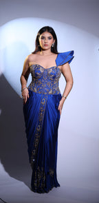 Neelima Pre-draped Saree Gown