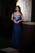 Selene Pre-draped Saree Gown