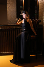 Noir Siren Gown
