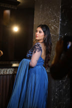 Lyria Pre-draped Saree Set