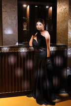 Noir Siren Gown
