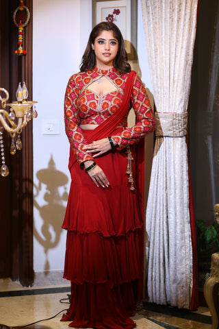 Zyra Saree Set
