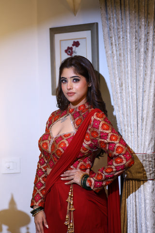 Zyra Saree Set