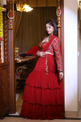 Zyra Saree Set