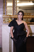 Midnight Empress Corset Skirt set