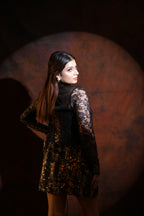 Midnight Monarch Corset Skirt Set