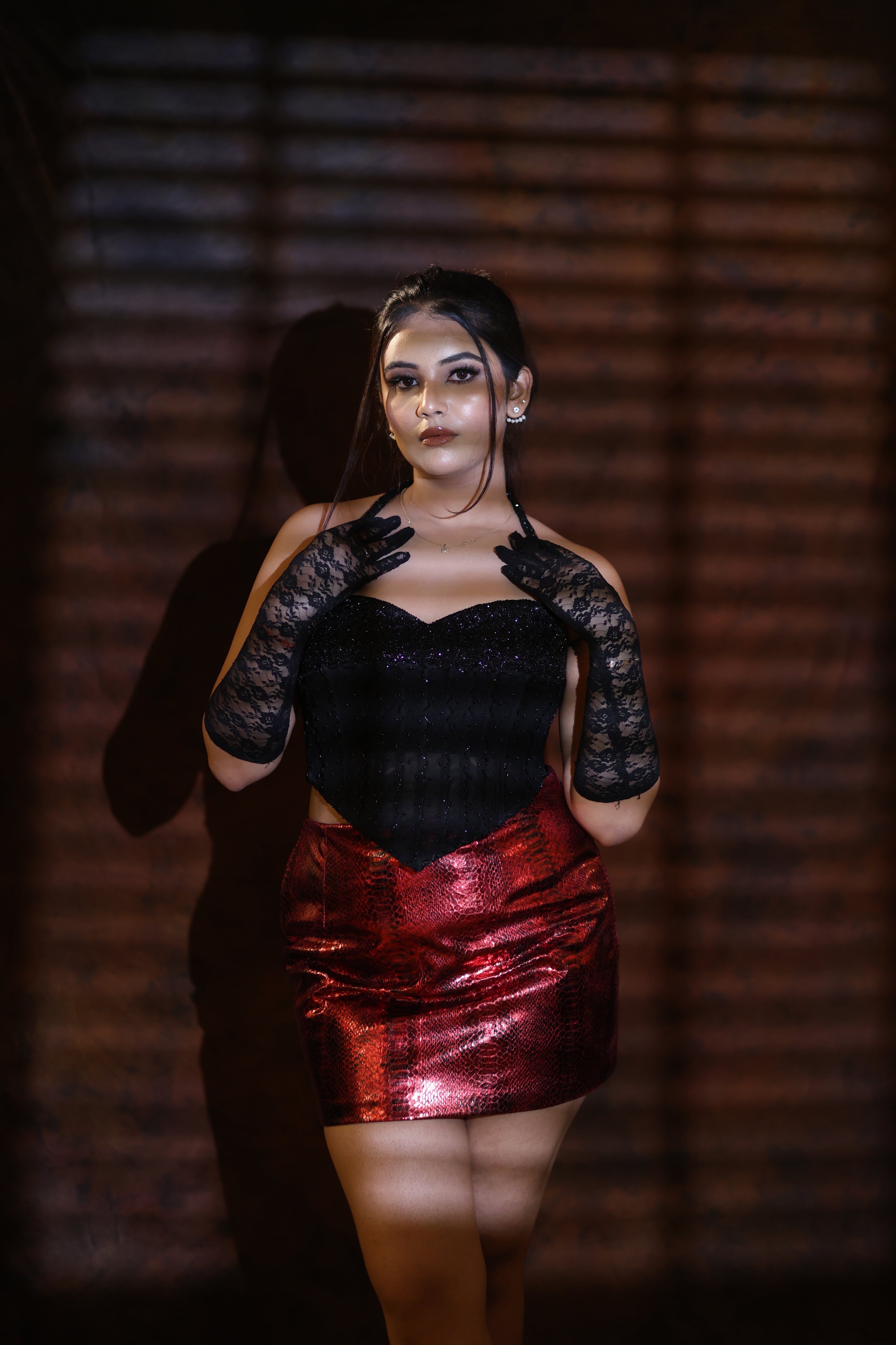 Scarlet Viper Corset set