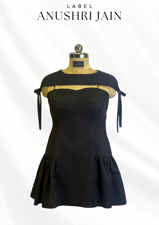Midnight Cape Dress Set