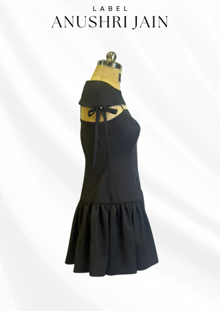 Midnight Cape Dress Set