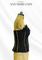 Noir Bloom Corset