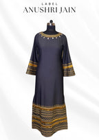 Denim Gold Kaftan