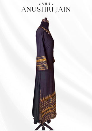 Denim Gold Kaftan