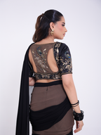 Shaan Pre-draped Saree Set