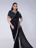Rajeshwari Pre-draped Saree Set