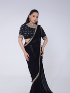 Rajeshwari Pre-draped Saree Set