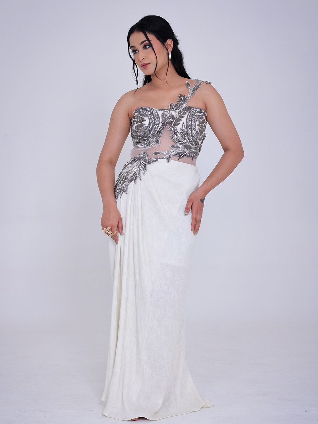 Sana Drape Dress